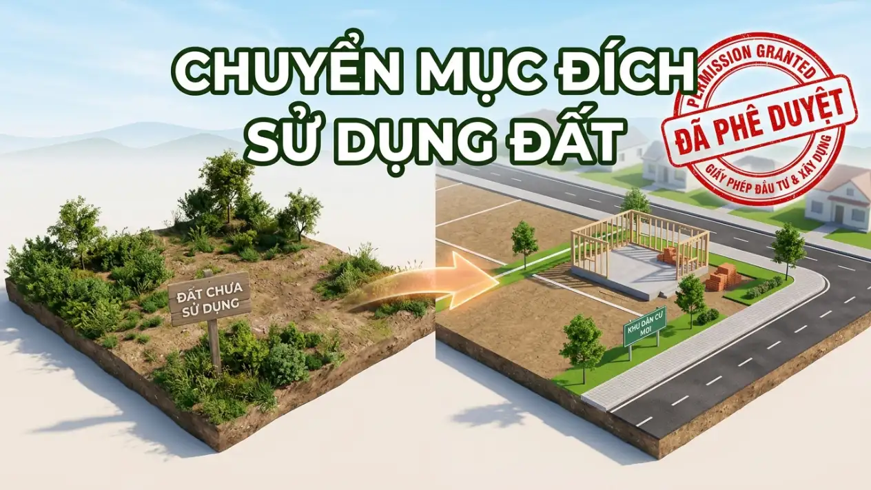 Đất thổ cư là gì Điều kiện và thủ tục chuyển mục đích sử dụng đất lên đất ở