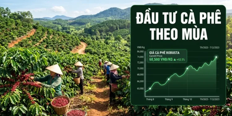 Đầu tư Cà phê (Robusta-Arabica) qua MXV Bí quyết giao dịch theo mùa vụ