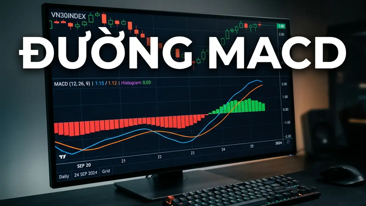 Đường MACD là gì Ứng dụng MACD nhận diện tín hiệu đảo chiều
