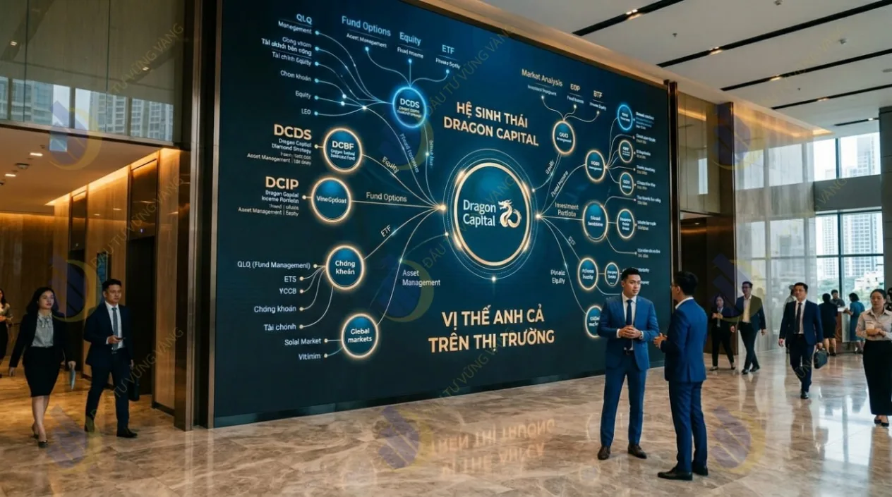 Hệ sinh thái Dragon Capital: Uy tín và vị thế "Anh cả" trên thị trường