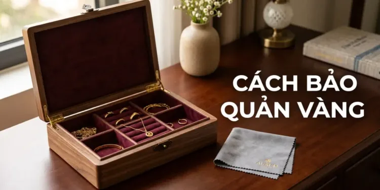 Hướng dẫn cách bảo quản vàng tại nhà tránh trầy xước và mất giá