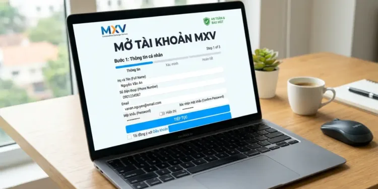 Hướng dẫn mở tài khoản giao dịch hàng hóa phái sinh MXV từ A-Z