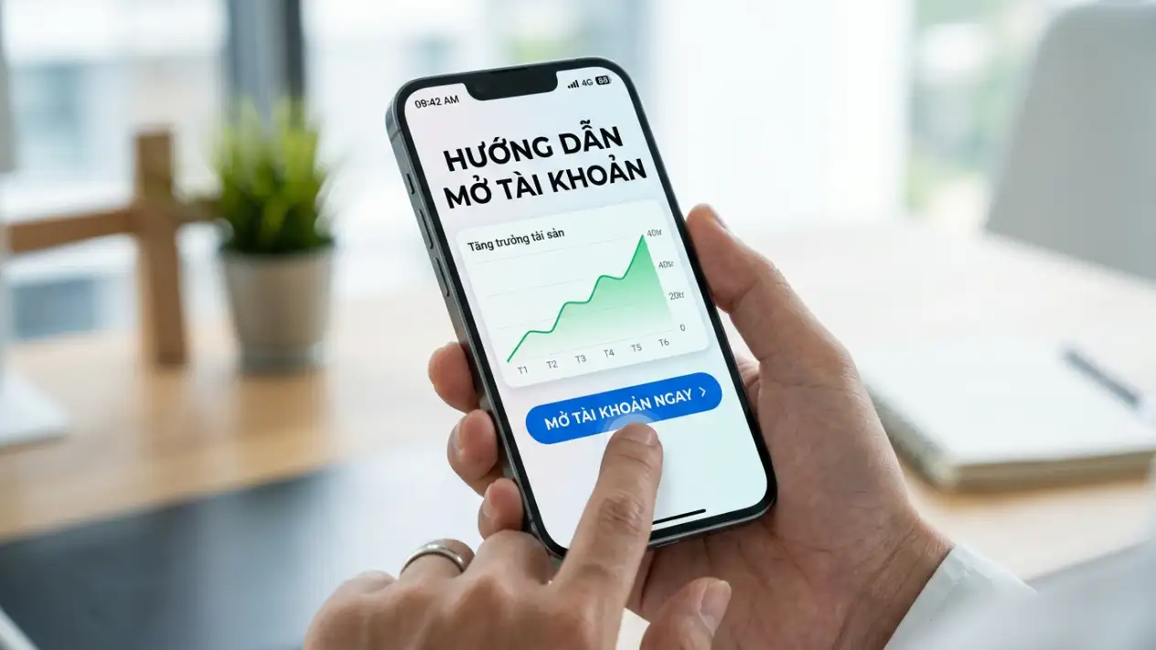 Hướng dẫn mở tài khoản và Giao dịch trực tuyến