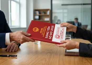 Hướng dẫn quy trình sang tên Sổ đỏ mới nhất 2025 theo Luật Đất đai 2024