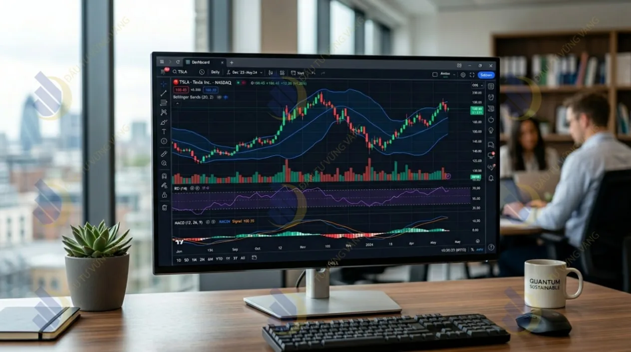 Kết hợp Bollinger Bands với RSI và MACD để lọc tín hiệu nhiễu