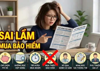 Kinh nghiệm mua bảo hiểm nhân thọ 7 sai lầm đắt giá khiến bạn mất tiền