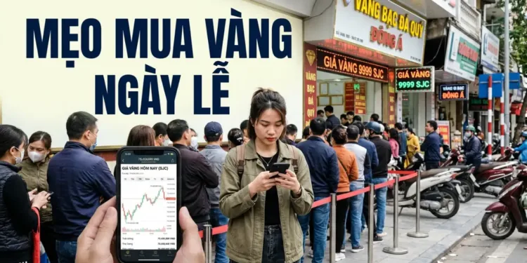 Kinh nghiệm mua vàng ngày Thần Tài Lưu ý để không bị đu đỉnh giá cao