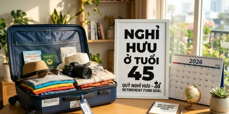 Lập kế hoạch hưu trí an nhàn Cần bao nhiêu tiền để nghỉ hưu ở tuổi 45