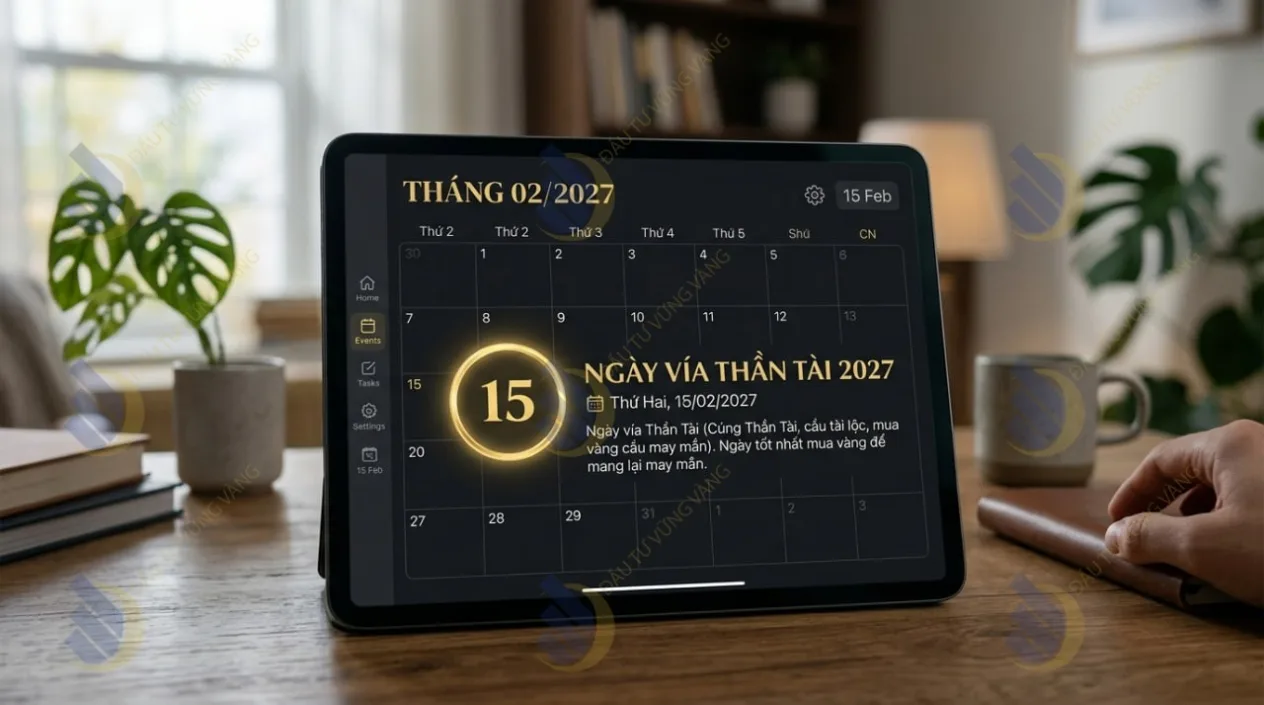 Ngày vía Thần Tài 2027 là ngày nào dương lịch?