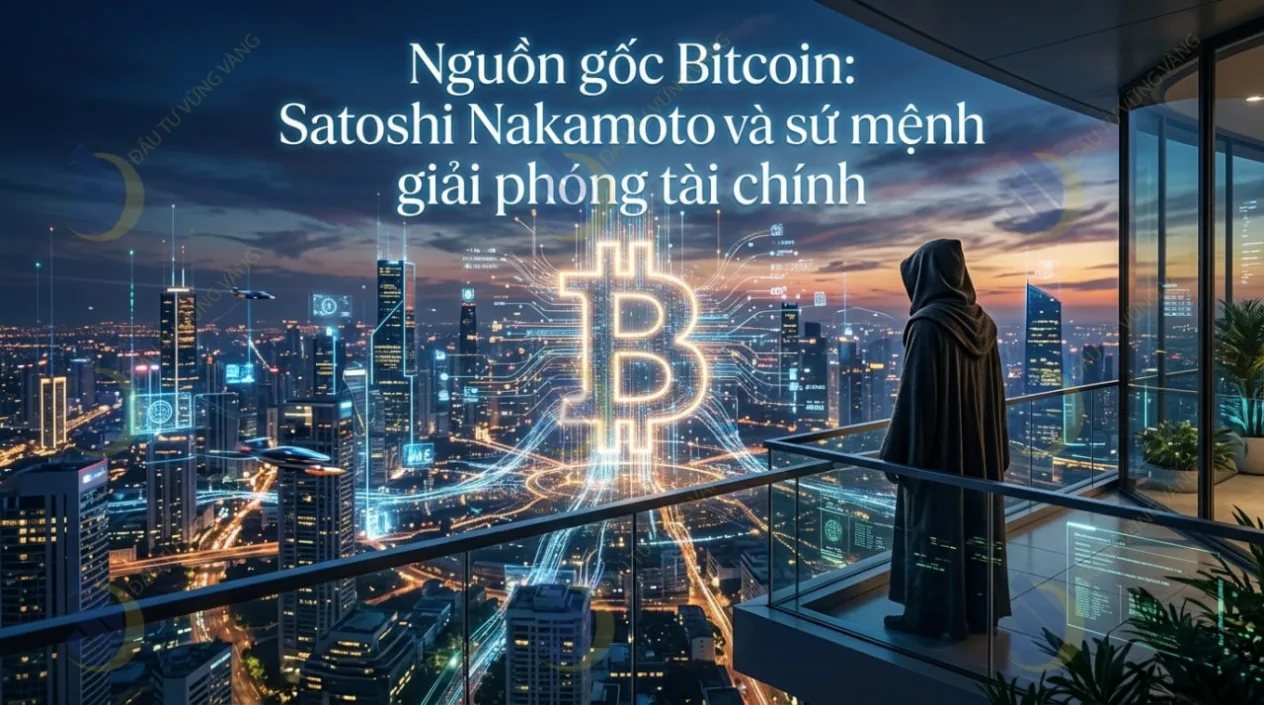 Nguồn gốc Bitcoin: Satoshi Nakamoto và sứ mệnh giải phóng tài chính