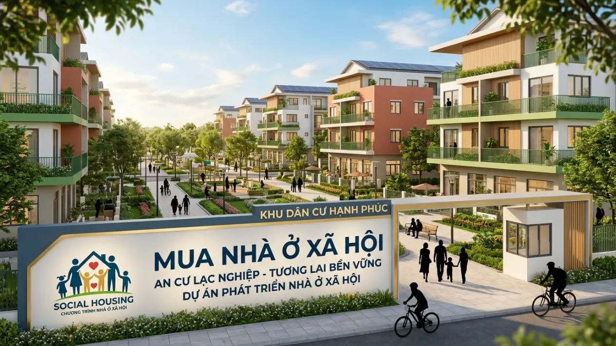 Nhà ở xã hội là gì Đối tượng và điều kiện mua nhà ở xã hội mới nhất