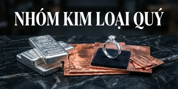 Nhóm Kim loại (Bạc, Đồng, Bạch kim)