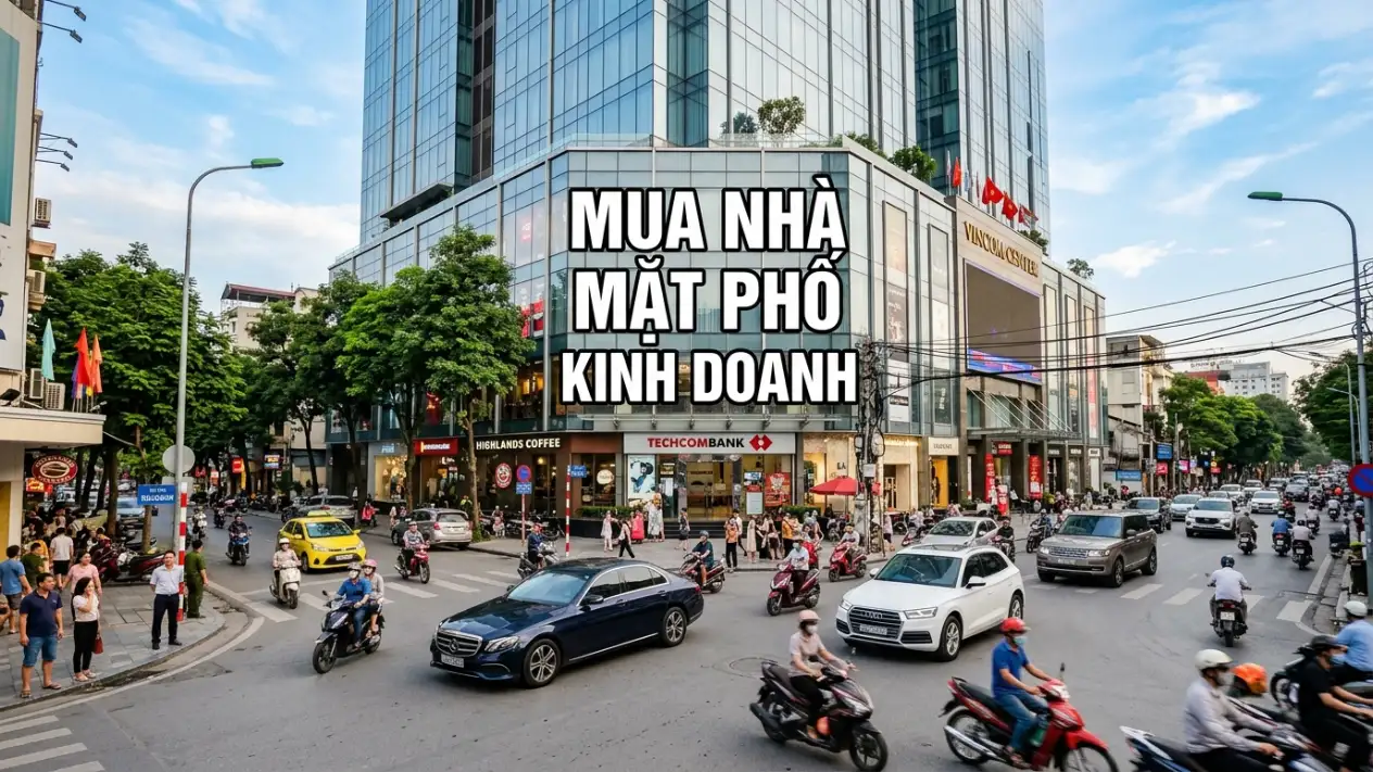 Những lưu ý khi mua nhà mặt phố kinh doanh tại các đô thị lớn