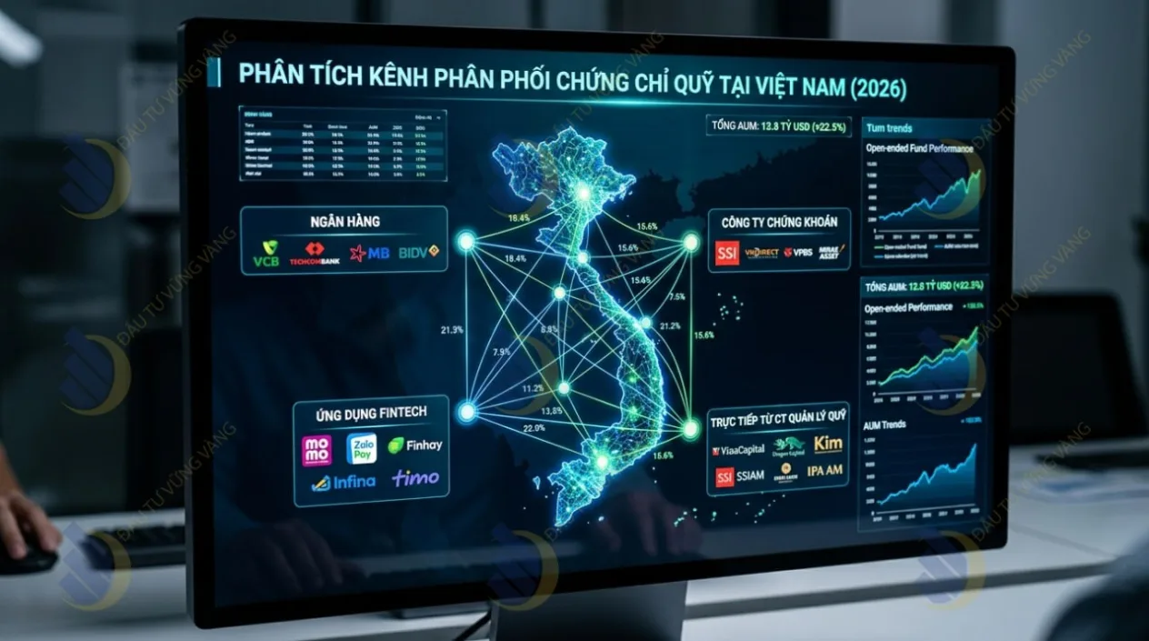 Phân tích các kênh phân phối chứng chỉ quỹ mở tại Việt Nam năm 2026