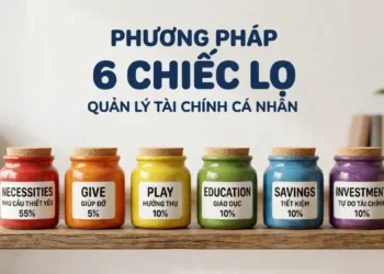 Phương pháp 6 chiếc lọ (JARS) là gì Công thức quản lý tiền của triệu phú