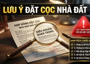 Rủi ro đặt cọc mua nhà đất và 5 lưu ý để làm hợp đồng đặt cọc an toàn