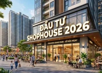Shophouse là gì Có nên đầu tư shophouse khối đế chung cư năm 2026