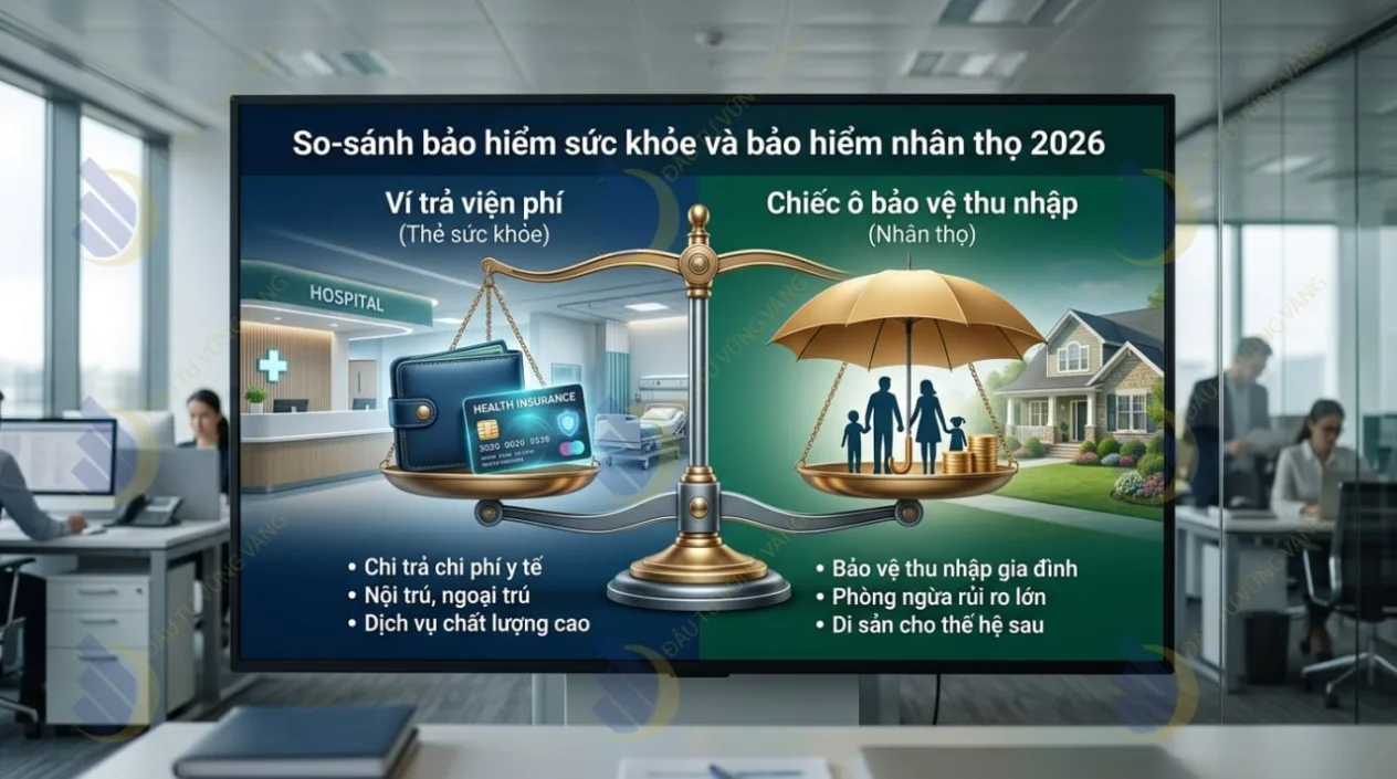 So sánh bảo hiểm sức khỏe và bảo hiểm nhân thọ
