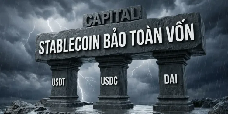 Stablecoin là gì Vai trò bảo toàn vốn của USDT, USDC và DAI