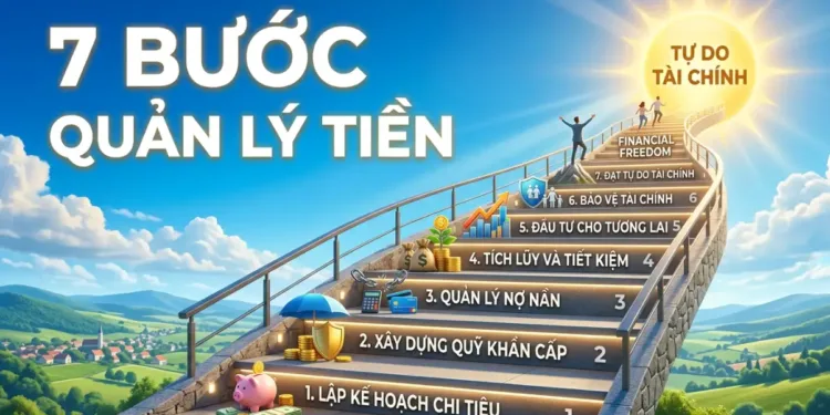 Tài chính cá nhân là gì Lộ trình 7 bước quản lý tiền bạc hiệu quả