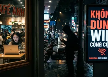 Tại sao tuyệt đối không dùng WiFi công cộng khi giao dịch Crypto
