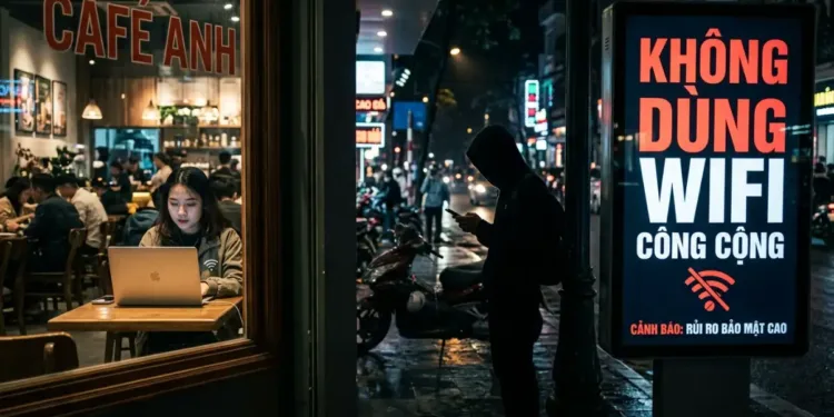 Tại sao tuyệt đối không dùng WiFi công cộng khi giao dịch Crypto
