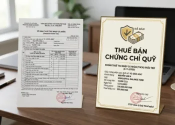 Thuế thu nhập cá nhân khi bán chứng chỉ quỹ Quy định mới nhất