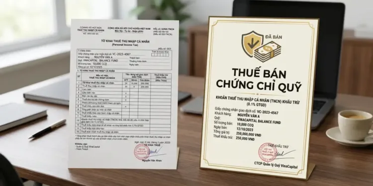 Thuế thu nhập cá nhân khi bán chứng chỉ quỹ Quy định mới nhất