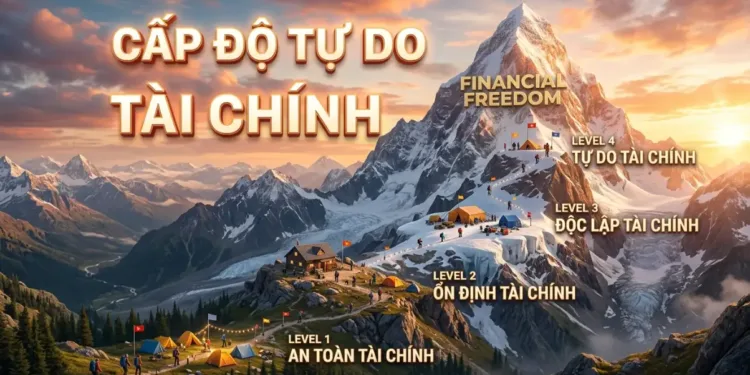 Tự do tài chính là gì 4 cấp độ và bảng tính mục tiêu cho người Việt