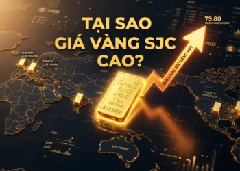 Vàng miếng SJC là gì Tại sao luôn cao hơn giá vàng thế giới