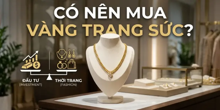 Vàng trang sức là gì Có nên mua vàng trang sức để tích lũy không