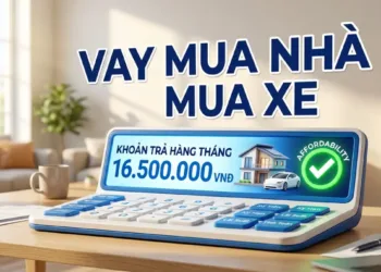 Vay tiền mua xe, mua nhà Cách tính toán lãi suất trả góp để không bị ngộp