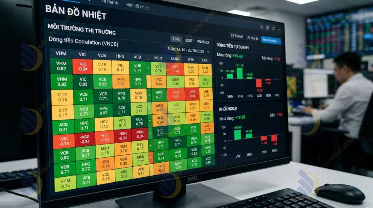 bản đồ nhiệt (Heatmap) của FiinTrade