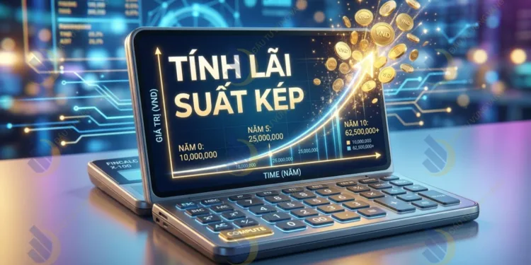 Công cụ tính lãi suất kép miễn phí