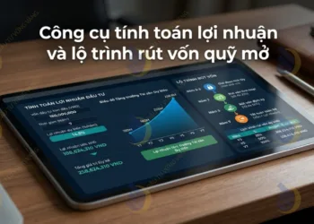 Công cụ tính toán lợi nhuận và lộ trình rút vốn quỹ mở